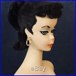 # 1 PONYTAIL BARBIE brunette NUMBER 1 vintage! 1959