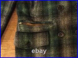 1930s 40s Sears Hercules Wool Jacket With Talon Zipper Pocket RARE Japan Grade