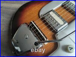 1960's Guyatone Japan LG-70 / Ibanez 1860 Electric Guitars (Matching Pair)