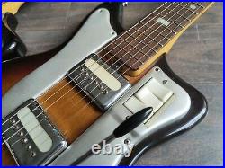 1960's Guyatone Japan LG-70 / Ibanez 1860 Electric Guitars (Matching Pair)