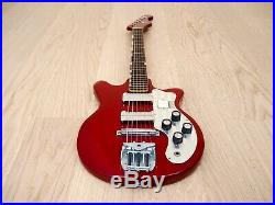 1960s Teisco MJ-2L Vintage Electric Guitar Japan, Guyatone Pickups