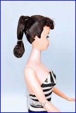 1960s Vintage Ponytail BARBIE #5 Japan Mattel #850 Brunette