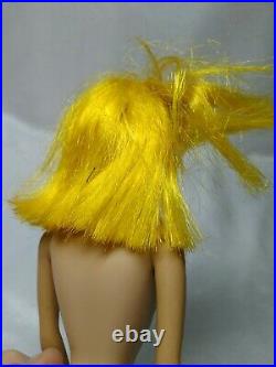 1966 Color Magic Barbie doll yellow hair, High Color Vintage 60's Japan