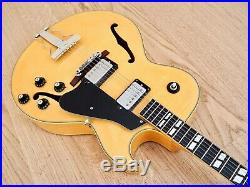 1974 Greco N-60 Vintage Hollowbody Archtop Guitar Blonde ES-175 Japan Fujigen