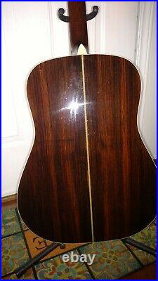 1977 Lawsuit Acoustic Guitar Suzuki SD 365-S Martin Replica Rosewood hard case