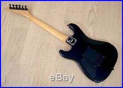 1980s Charvel by Jackson Model 1 Super Strat Vintage Electric Guitar Black Japan