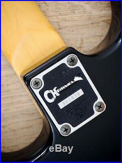 1980s Charvel by Jackson Model 2 Super Strat Vintage Electric Guitar Black Japan