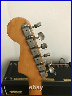 1987 Fender Stratocaster'62 Vintage Reissue Electric Guitar Black Japan MIJ Fuj