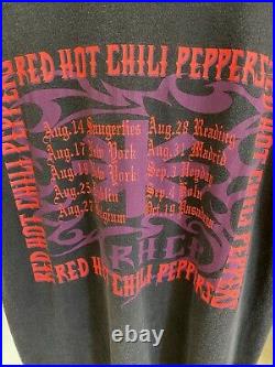 1994 Vintage Red Hot Chili Peppers Band T Size XL GIANT TAGS RARE RARE RARE