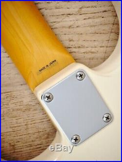 1995 Fender Stratocaster'62 Vintage Reissue Olympic White Japan, USA Pickups