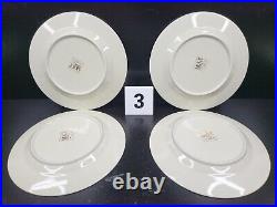 (4) Mikasa Antique Lace 6 Pc Place Setting Vintage Plates Bowls Cups Saucers Set