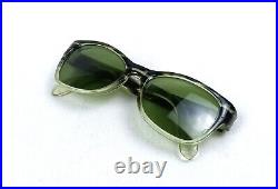 50s Green Sunglasses Vintage Cat Eye Mid-Century Thick Acetate Frame 50S Japan