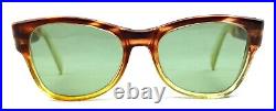 50s Japan Sunglasses Vintage Cat Eye Green Lens & Thick Acetate Frame 50S NOS