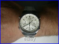 80s Vintage Seiko 7a28 7020 James Bond 007 Chronograph Men's Watch