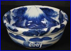Antique Japan Domburi bowl plate 1880s Meiji ceramic craft