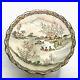 Antique Japan Nippon Kutani Porcelain Hand Painted Bowl Figure Landscape Decor