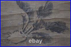 Antique Japan master Kano Tanyu Buddhist painting 1650 Edo era craft