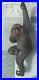 Antique Japanese Wood Carving Of A Macaque Monkey