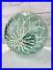 Antique Vintage Japanese Glass Fishing Float Large Blue Green