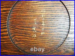 Antique Vintage Made in 1927 100 years of age Wooden tray From Japan Super Rare