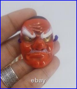 Antique mini masks made in japan