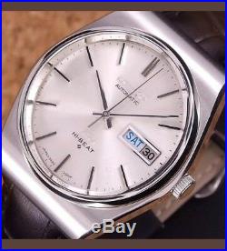 Authentic Mens King Seiko Hi-Beat Day Date Silver Dial Ref. 5626-8011Automatic KS