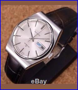 Authentic Mens King Seiko Hi-Beat Day Date Silver Dial Ref. 5626-8011Automatic KS