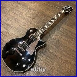 BURNY LesPaul Custom Type Fernandes Electric Guitar Black Japan Vintage