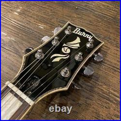 BURNY LesPaul Custom Type Fernandes Electric Guitar Black Japan Vintage