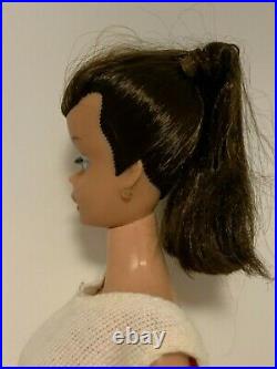 Barbie Teen Age Fashion Model Stock No. 850 1962 by Mattel Platinum Ponytail