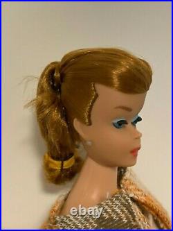 Barbie Teen Age Fashion Model Stock No. 850 1962 by Mattel Redhead Ponytail
