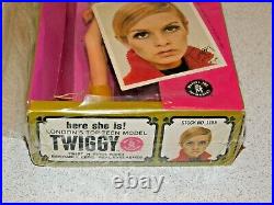 Barbie VINTAGE Blonde TWIST & TURN TWIGGY Doll withBOX