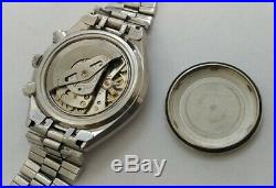 Beautiful Seiko Panda Ref 6138-8020 Automatic Chronograph Japanese Watch 1975