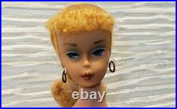 Beautiful Vintage 1960 Japan Barbie #4 Blonde Ponytail Excellent Condition