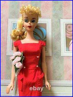 Beautiful Vintage #4 Blonde Ponytail One Owner Doll OOAKA HEARTWHISPER BEAUTY