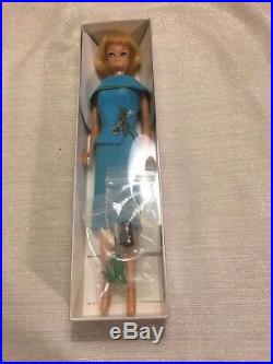 C1965 #1070 Mattel Barbie Vintage American Girl Light Blonde Turquoise with Camera