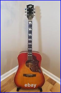 Conqueror Hummingbird Vintage Acoustic Guitar Gibson Clone Made In Japan