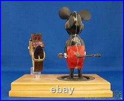 DISNEY Mickey Mouse Birthday Watch & Toy Set Rare Vintage Antique Japan