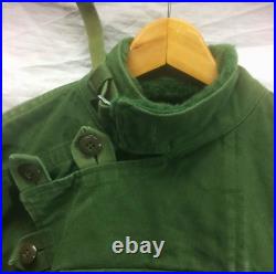 Dead stock 60s Swedish Army Motorcycle jacket Vintage from Japan free shipping