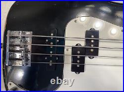 ESP Vintage 4 Maple Black Relic PJ bass Seymour Duncan Pickups Jazz Precision