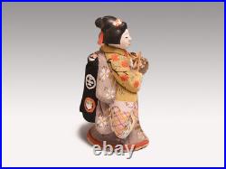 Edo Kimekomi doll by Nagawa Shunzan Japan Antique Japanese doll Vintage H3inch