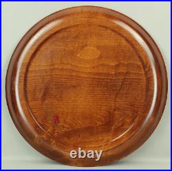 Engraved Wooden Decorative Round Tray Tenryu Guardian Dragon design V695