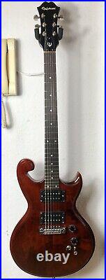Epiphone scroll SC450 cherry red vintage Japan 70s rare electric guitar