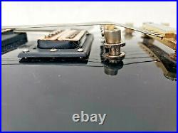 Estrada Vintage Electric Made in Japan Les Paul Black Bolt On NEEDS REPAIR