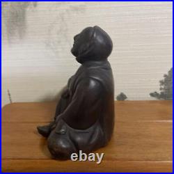 FARMER BIZEN Ware Pottery Statue 4.7 inch Japan Vintage Figurine Figure Ornament