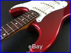 Fender Japan Stratocaster ST62'62 Vintage Reissue Candy Apple Red Made in Japan