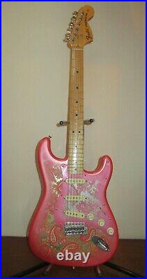 Fender SSS Stratocaster Pink Paisley Strat MIJ 80s Excellent Profound Mojo