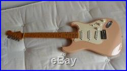 Fender Stratocaster Shell Pink Japan CIJ 54 Reissue maple neck EMG SV Vintage PU