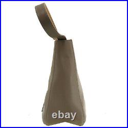 GIVENCHY Logos Shoulder Hand Bag Beige Nylon Canvas Authentic #AC438 O
