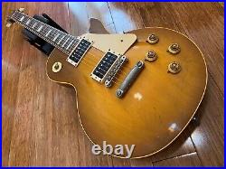 Gibson Vintage 1992 Les Paul Classic Honeyburst Yamano Export Non-chambered
